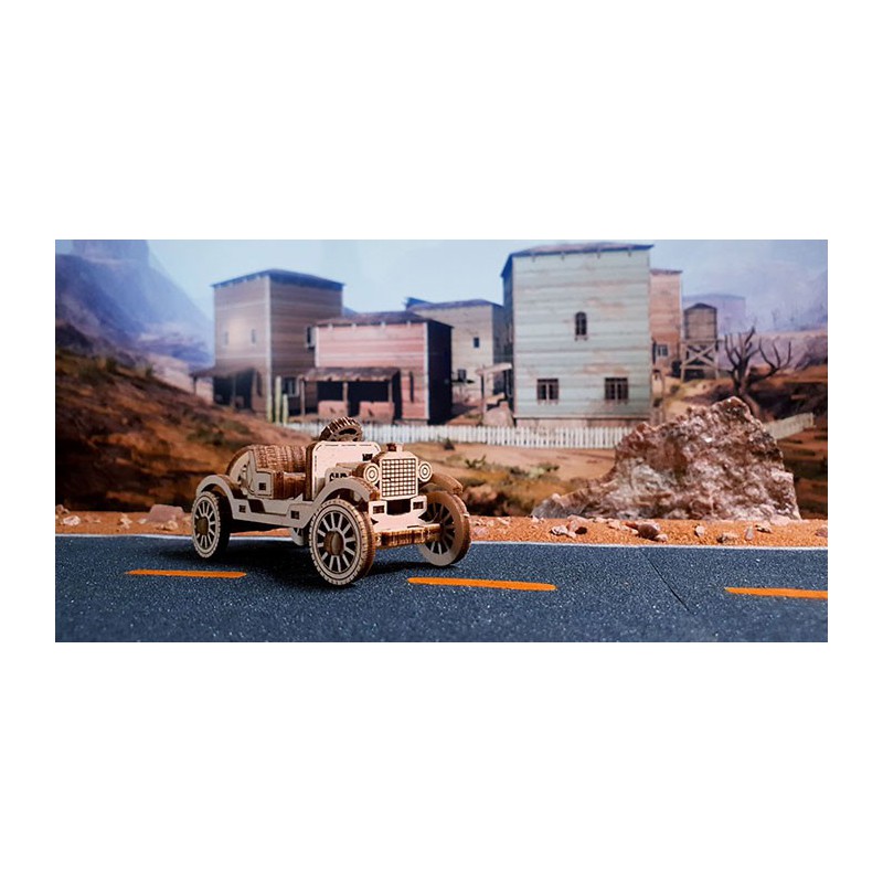 Puzzle 3D mécanique facile pour maquette Auto Retro Superfast Puzzle 3D mécanique facile pour maquette Auto Retro Superfast