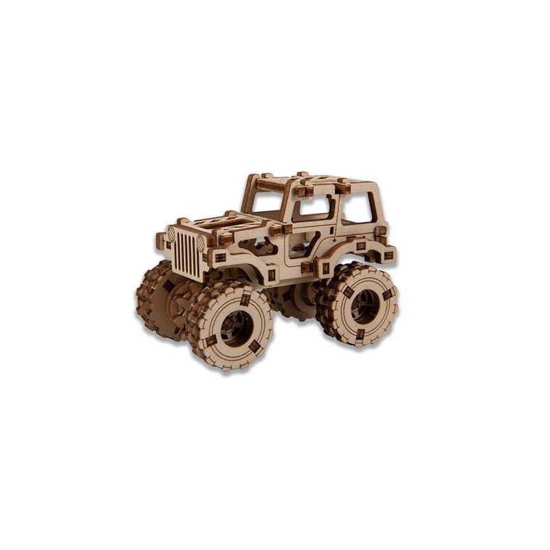 Puzzle 3D mécanique facile pour maquette Monster Truck 1 Superfast Puzzle 3D mécanique facile pour maquette Monster Truck 1 Superfast