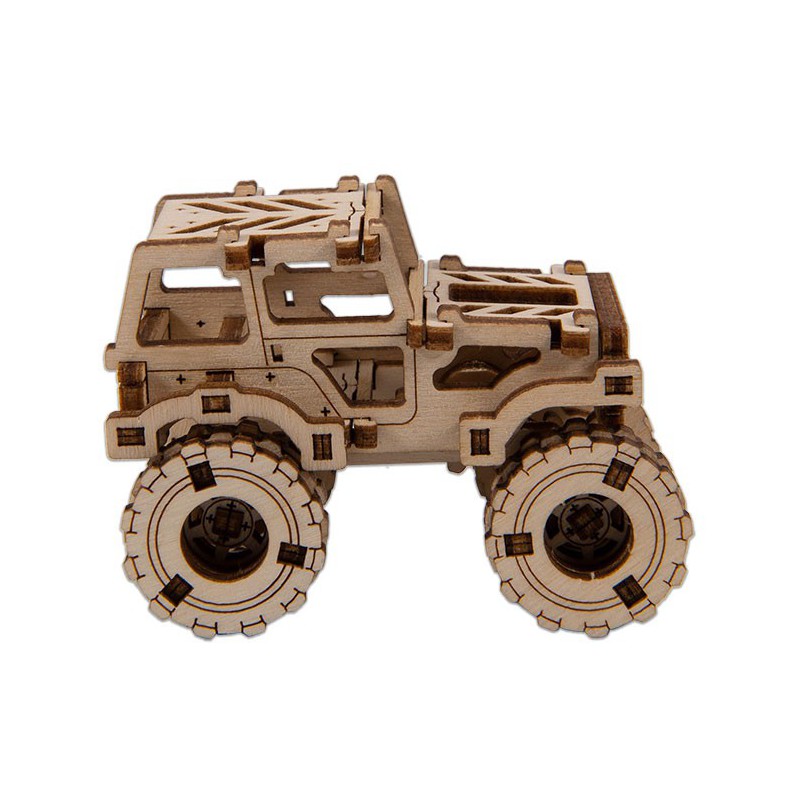 Puzzle 3D mécanique facile pour maquette Monster Truck 1 Superfast Puzzle 3D mécanique facile pour maquette Monster Truck 1 Superfast