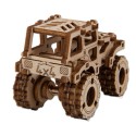 Einfach mechanisches 3D -Puzzle für Monster Truck 1 Superschnelles Modell | Scientific-MHD