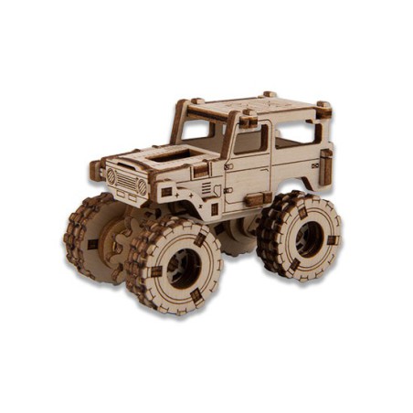 Einfaches mechanisches 3D -Puzzle für Monster Truck 5 Superfast Modell | Scientific-MHD