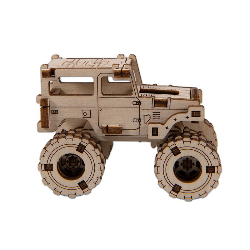 Puzzle 3D mécanique facile pour maquette Monster Truck 5 Superfast