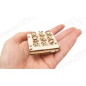 Einfach mechanisches 3D -Puzzle für kleine Tic Tac Toe Nr. 1 Modell | Scientific-MHD