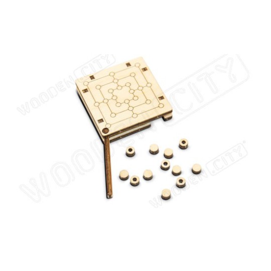 Einfaches mechanisches 3D -Puzzle für kleines kleines Moulinmodellmodell Einfaches mechanisches 3D -Puzzle für kleines kleines Moulinmodellmodell | Scientific-MHD