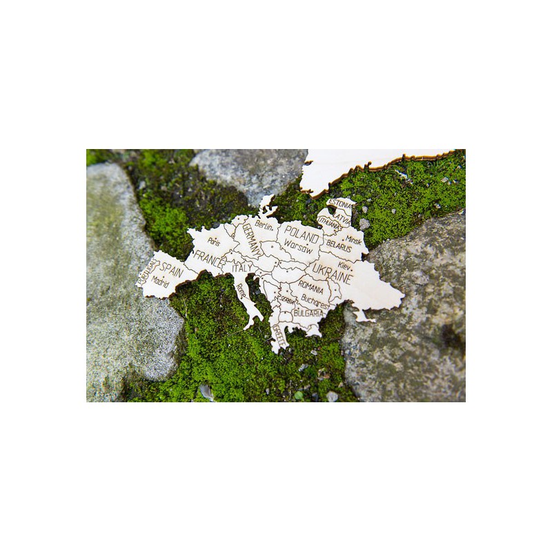 Puzzle 3D mécanique facile pour maquette Carte du monde M Puzzle 3D mécanique facile pour maquette Carte du monde M