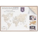 Einfaches mechanisches 3D -Puzzle für XL World Map -Modell | Scientific-MHD