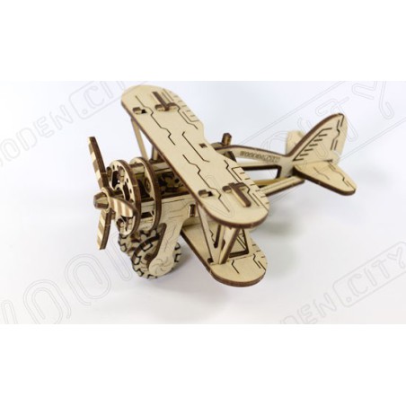 Puzzle 3D mécanique facile pour maquette Biplan