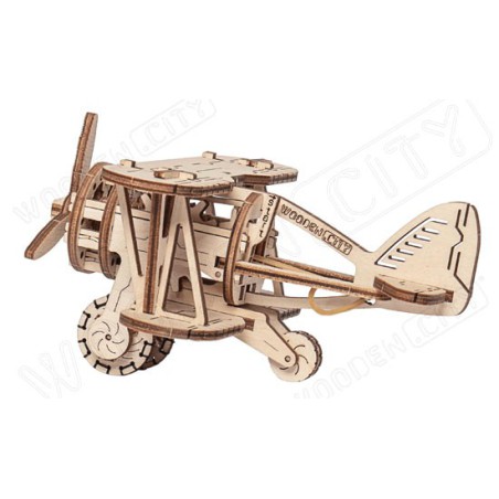 Easy mechanical 3D puzzle for biplane model | Scientific-MHD