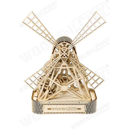 Puzzle 3D mécanique intermédiaire pour maquette Moulin