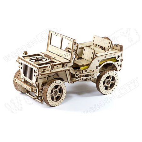 Mechanical 3D Puzzle Jeep 4x4 | Scientific-MHD