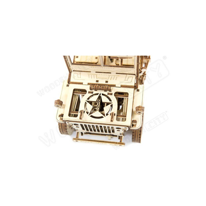 Puzzle 3D mécanique Jeep 4x4
