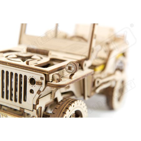 Mechanical 3D Puzzle Jeep 4x4 | Scientific-MHD