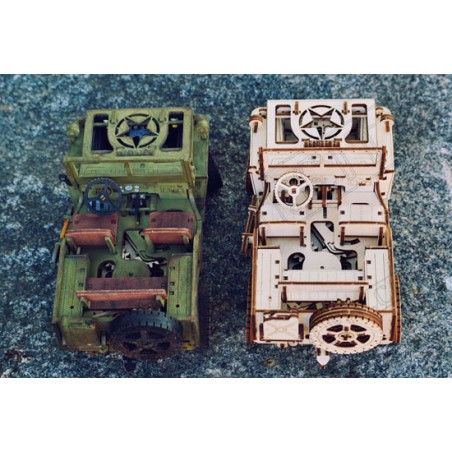 Mechanischer 3D -Puzzle Jeep 4x4 | Scientific-MHD
