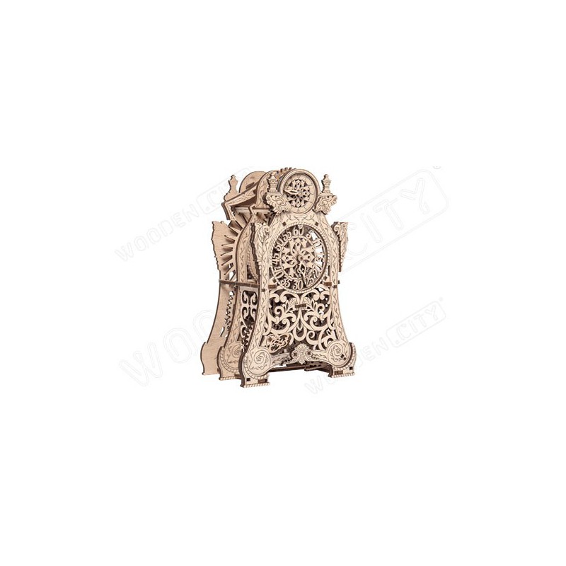 Puzzle 3D mécanique intermédiaire pour maquette Horloge Magique