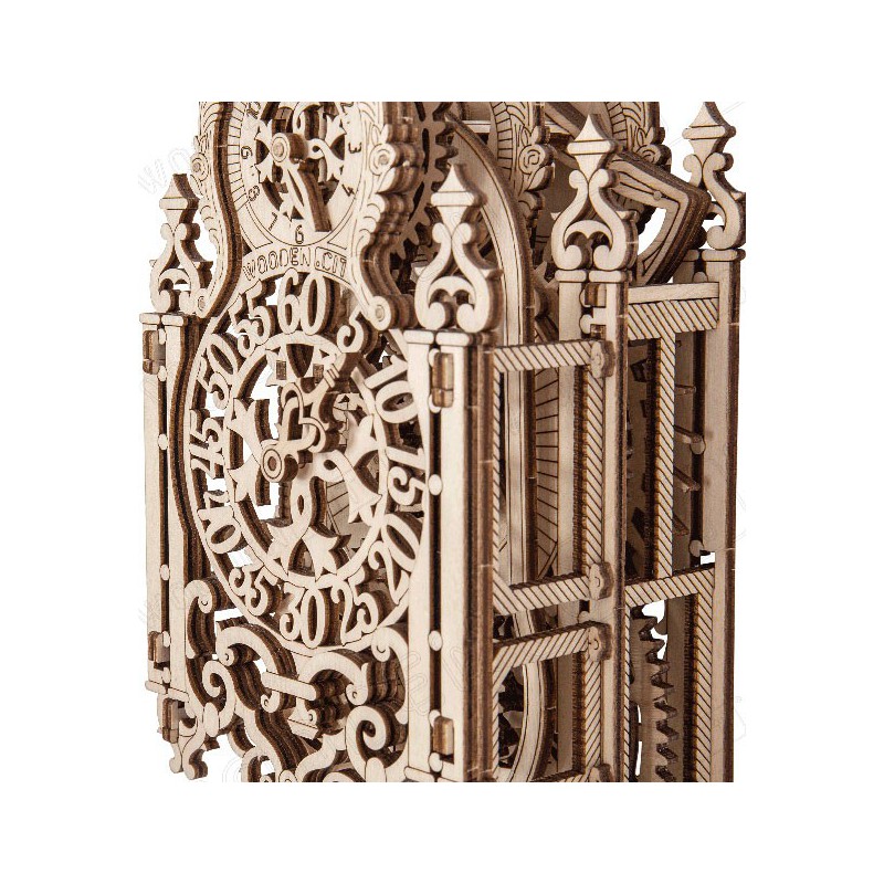 Puzzle 3D mécanique intermédiaire pour maquette Horloge Royale