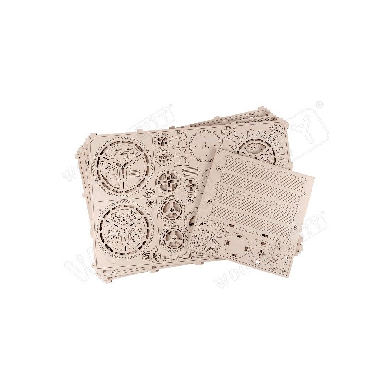 Puzzle 3D mécanique intermédiaire pour maquette Horloge Royale