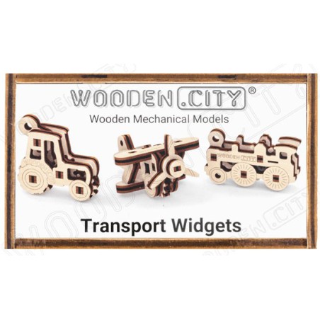 Puzzle 3D mécanique facile pour maquette Widget Transport