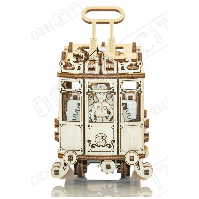 Puzzle 3D mécanique Tram de ville