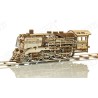 Puzzle 3D mécanique Locomotive + Tender