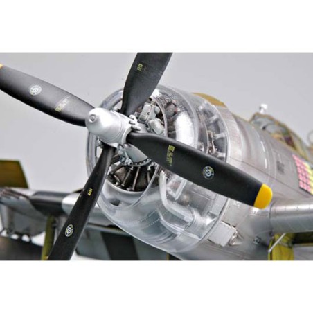 Maquette d'avion en plastique P-47D "RAZORBACK"