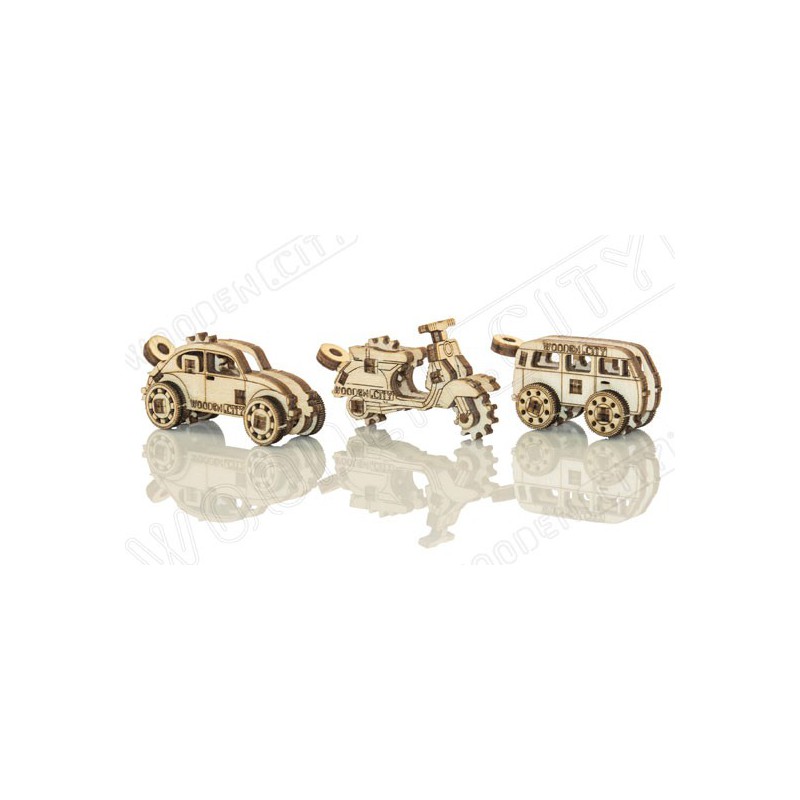 Puzzle 3D mécanique facile pour maquette Widget Transport Vintage Puzzle 3D mécanique facile pour maquette Widget Transport Vintage