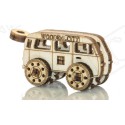 Puzzle 3D mécanique facile pour maquette Widget Transport Vintage