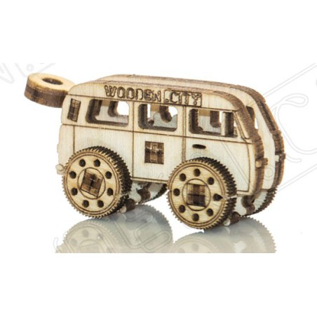 Easy mechanical 3D puzzle for vintage transport widget model | Scientific-MHD