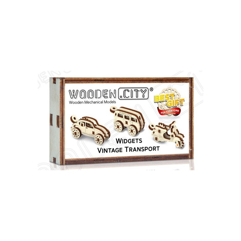 Puzzle 3D mécanique facile pour maquette Widget Transport Vintage Puzzle 3D mécanique facile pour maquette Widget Transport Vintage