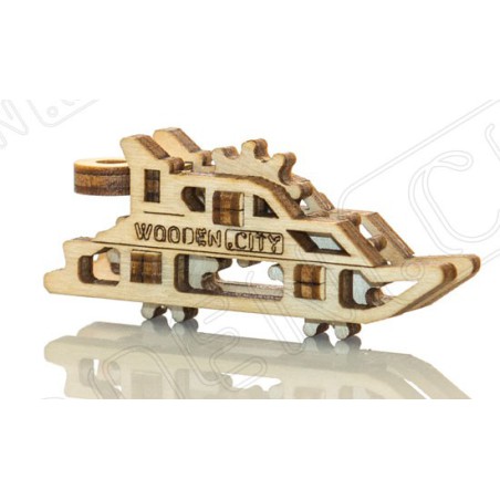 Puzzle 3D mécanique facile pour maquette Widget Bateaux