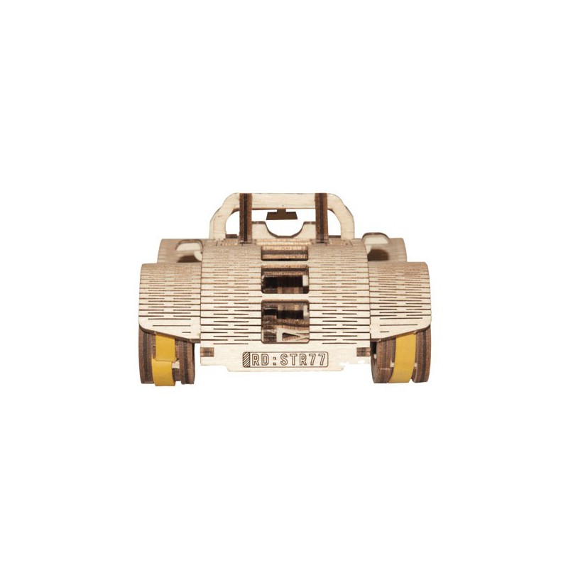 Puzzle 3D mécanique intermédiaire pour maquette Roadster