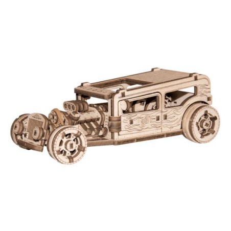 Puzzle 3D mécanique intermédiaire pour maquette Hot Rod