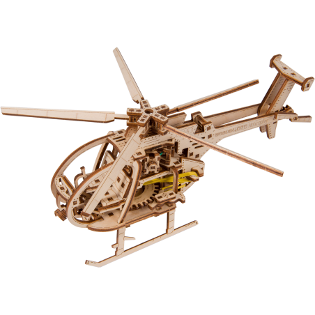 Intermediate Mechanical 3D puzzle for helicopter model | Scientific-MHD