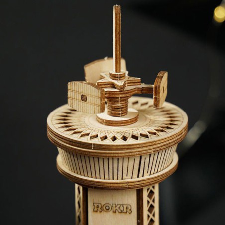 Intermediate mechanical 3D puzzle for model the musical control tower | Scientific-MHD