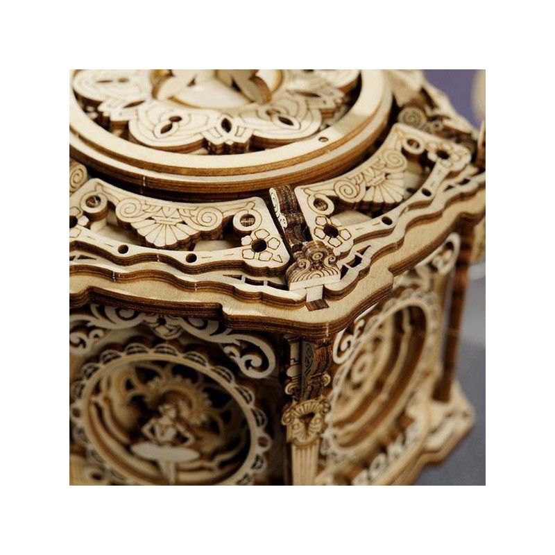 Puzzle 3D mécanique intermédiaire pour maquette Le jardin secret musical