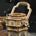 Easy mechanical 3D puzzle for luminous and musical Victorian lantern model | Scientific-MHD