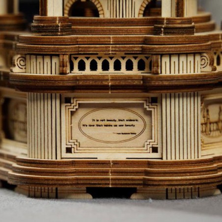 Einfaches mechanisches 3D -Puzzle für leuchtende und musikalische viktorianische Laternenmodell | Scientific-MHD