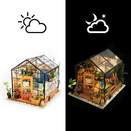 Intermediate Mechanical 3D puzzle for model the greenhouse of Kathy | Scientific-MHD