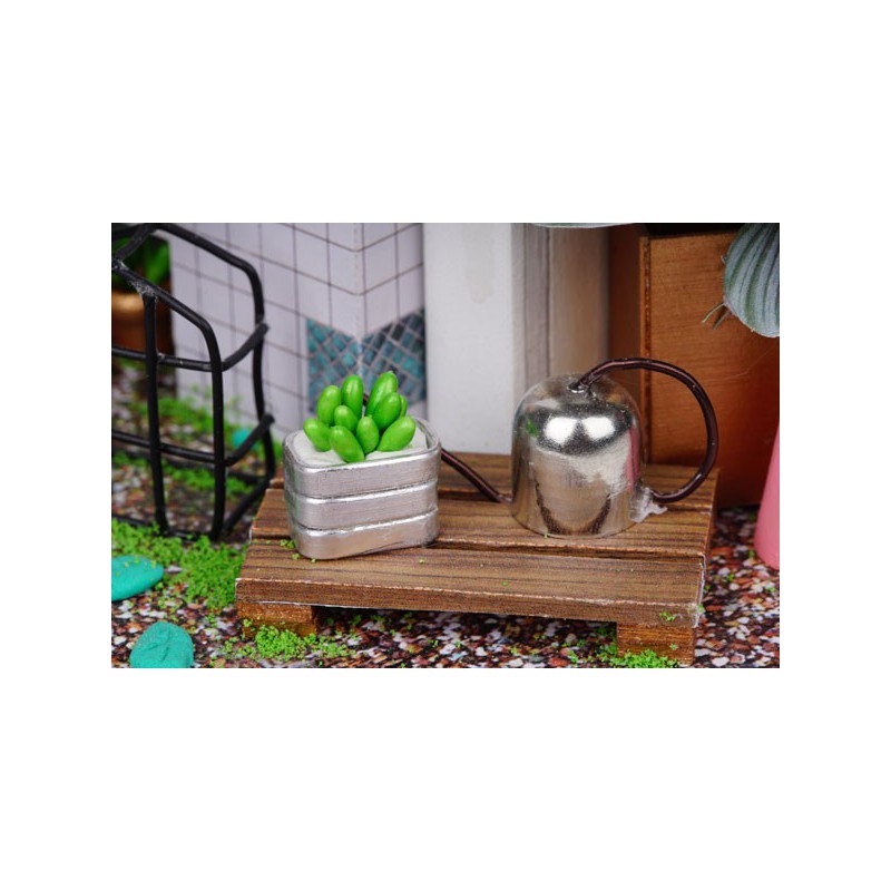 Puzzle 3D mécanique intermédiaire pour maquette Le cabanon de Lily