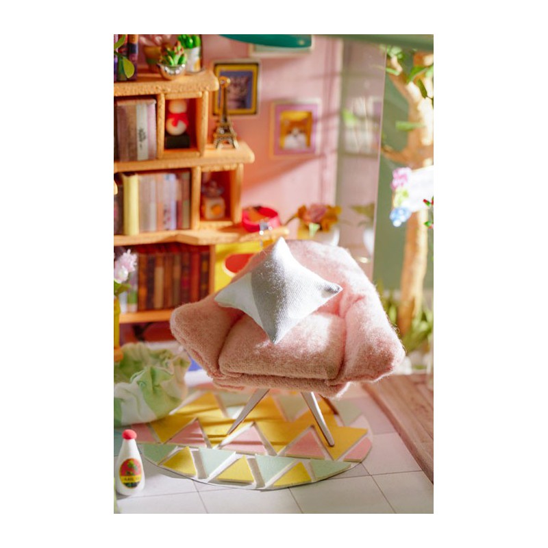 Puzzle 3D mécanique intermédiaire pour maquette Le loft de Dora