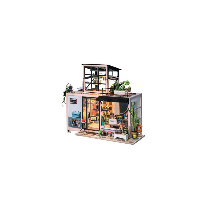 Puzzle 3D mécanique intermédiaire pour maquette Le studio de Kevin