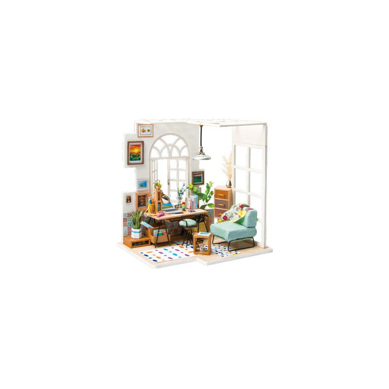 Puzzle 3D mécanique intermédiaire pour maquette Soho Time