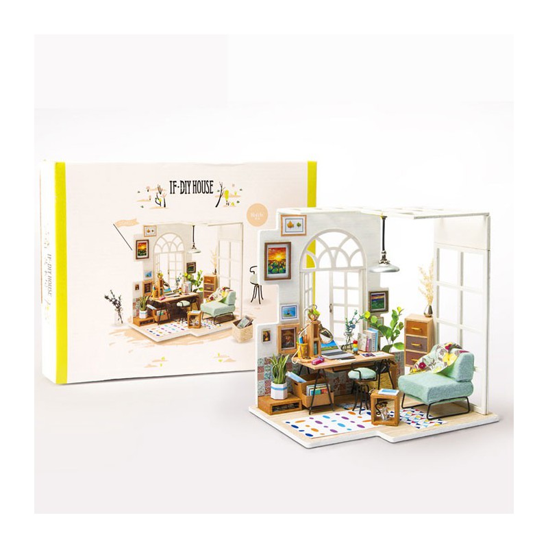 Puzzle 3D mécanique intermédiaire pour maquette Soho Time