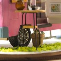Puzzle 3D mécanique intermédiaire pour maquette Les heureux campeurs DIY
