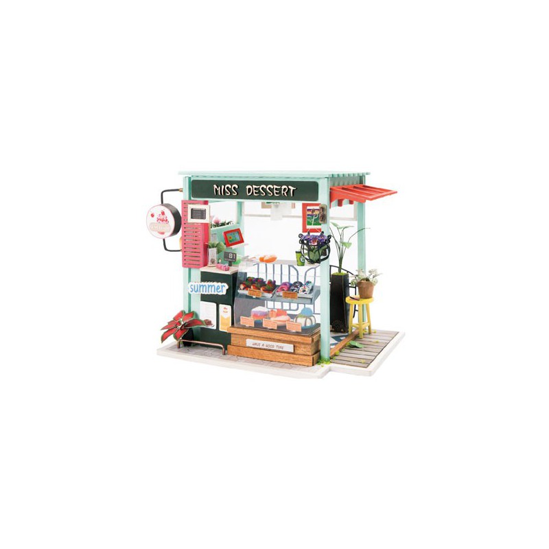 Puzzle 3D mécanique intermédiaire pour maquette A la pâtisserie