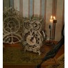 Puzzle 3D mécanique intermédiaire pour maquette Horloge Hibou