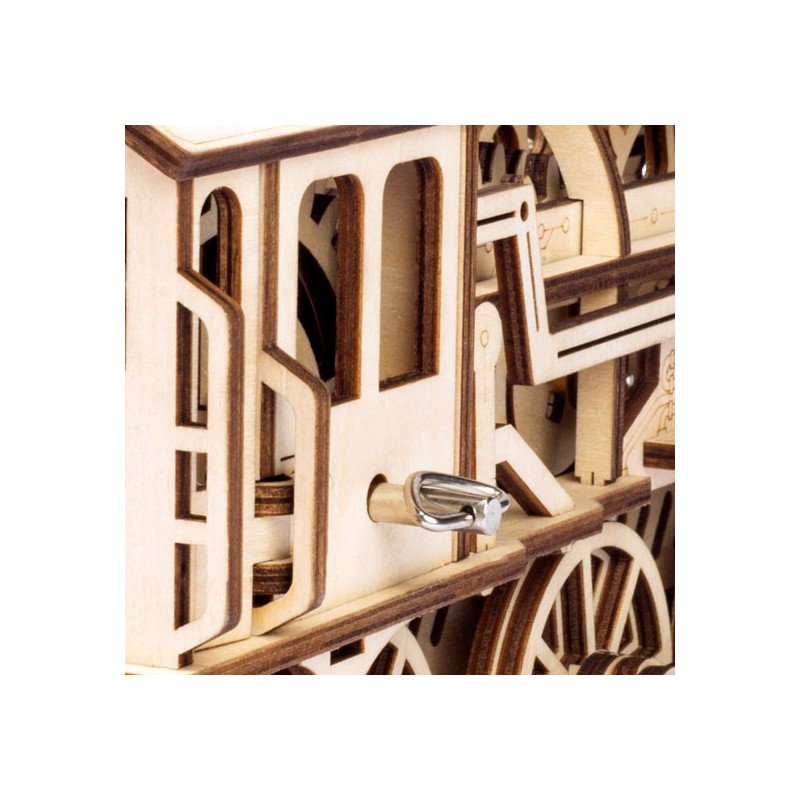 Puzzle 3D mécanique Locomotive Robotime