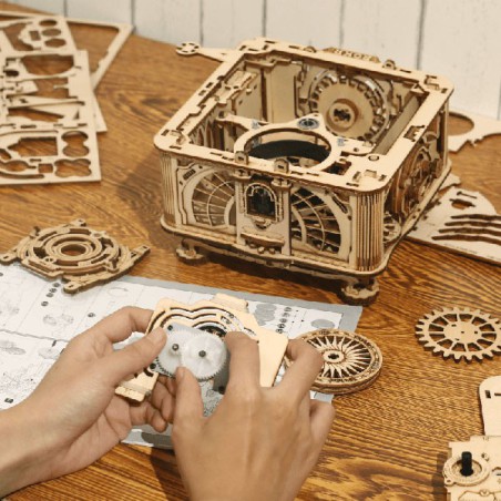 Intermediate Mechanical 3D puzzle for model the electric gramophone | Scientific-MHD