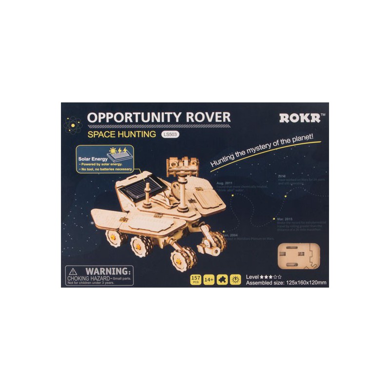 Puzzle 3D mécanique intermédiaire pour maquette Robot Opportunity Robotime