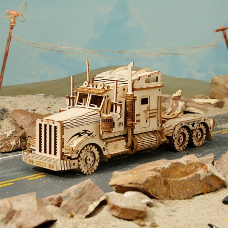 Intermediate Mechanical 3D puzzle for 1/40 American truck model | Scientific-MHD