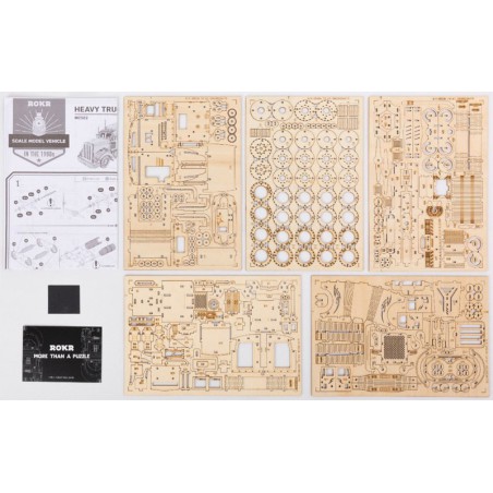 Intermediate Mechanical 3D puzzle for 1/40 American truck model | Scientific-MHD